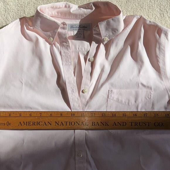 Brooks brothers size 10, no iron 100% cotton button down blouse - Picture 4 of 4
